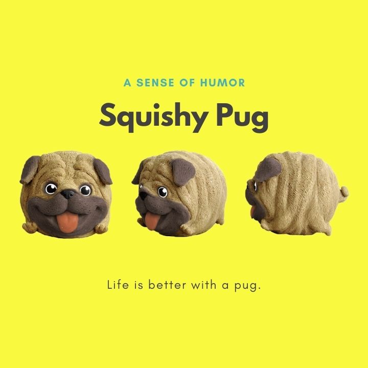 iSqueezer Squishy Ball Pug Series