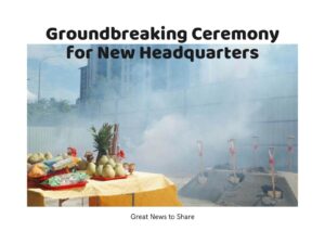 Groundbreaking Ceremony for New Headquarters