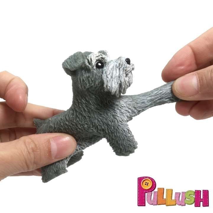 Pullush Soft Doggies Clasp Ball Keychain FY4-F026-Box