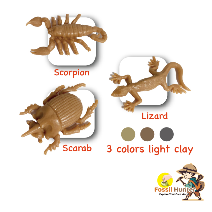 Emerger Toy Fossil Clay Toy Insect Series F5154-1YIND