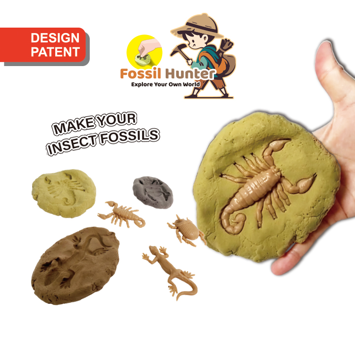 Emerger Toy Fossil Clay Toy Insect Series F5154-1YIND