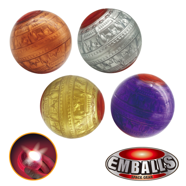 Emballs Flash Bouncing Ball Space Gear Series Ball FY5-F192-C