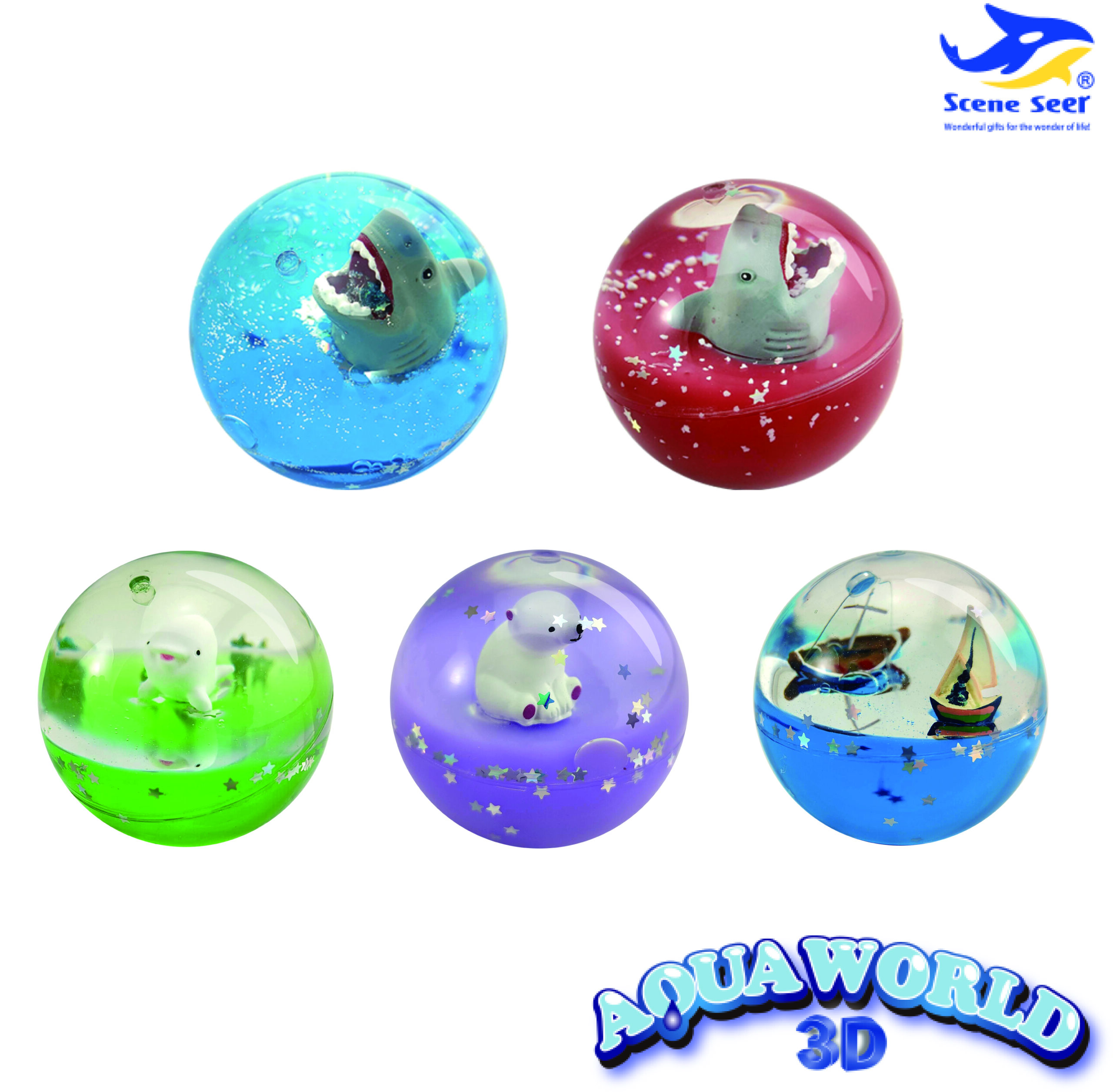 Aqua World Bouncing Ball Ocean Series FY5-F143-B