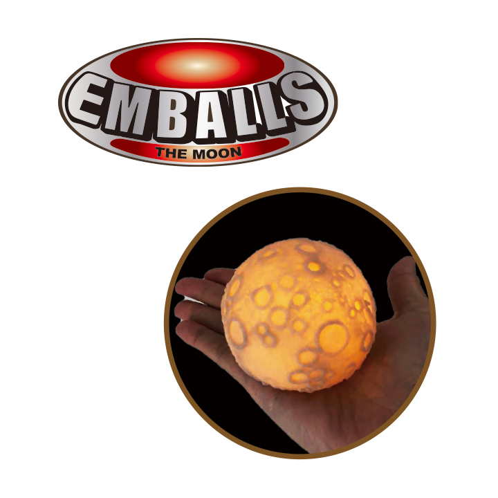 Emballs Flash Bouncing Ball Moon Series FY5-F192-B
